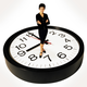 This lady would NEVER be late for an open forum.